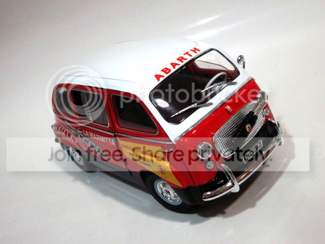 La Mini Miniera 1:18 - 1 - Voiture miniature - Fiat 600 Multipla Taxi